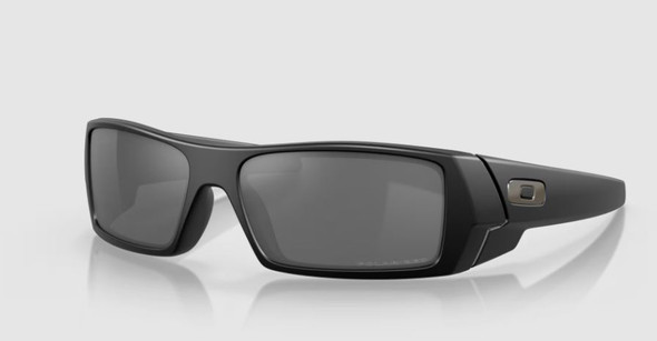 Oakley Gas Can Sunglasses-  Matte Black/Black Iridium Polarized