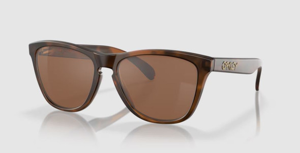 Oakley Frogskins Sunglasses - Matte Tortoise w/ PRIZM Tungsten