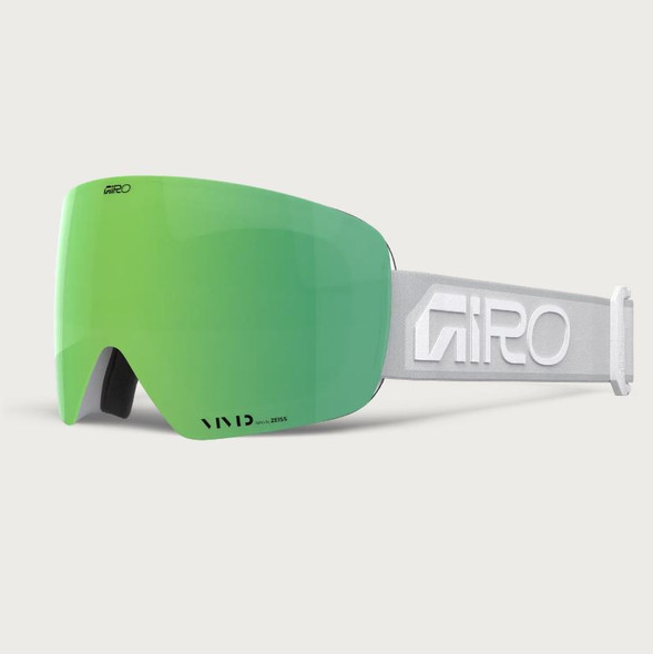 White Wordmark w/Vivid Emerald & Vivid Infrared Lens