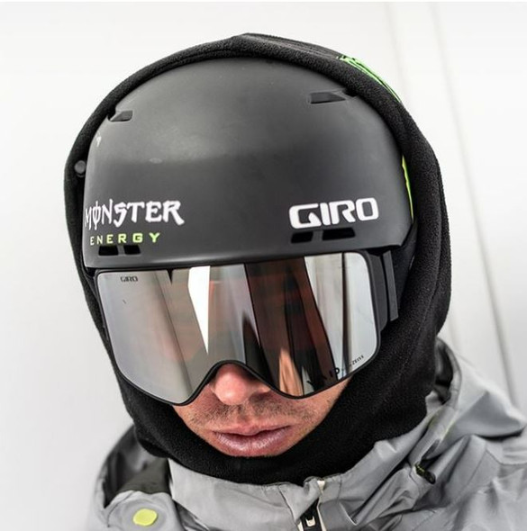 Giro Method Goggle-Black/Red Stacked w/Vivid Ember & Vivid Infrared Lens
