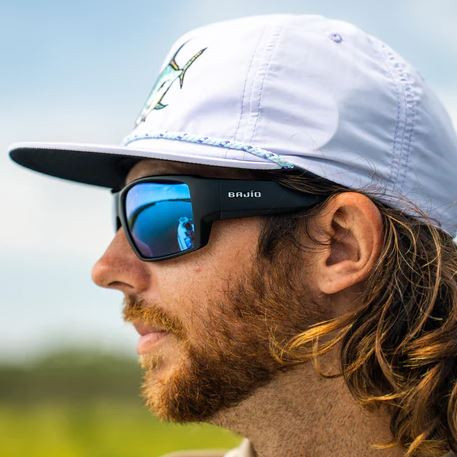 Bajio Vega Sunglasses -Black Matte w/ Glass