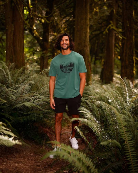 Tentree Men's Regenerative Lake Life Portal T-Shirt