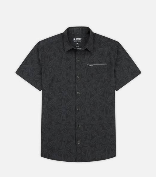 Jetty Men's Garwood Woven Short Sleeve Button Down Shirt