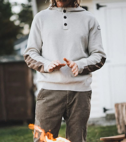 Jetty Men's Barnacle Knit Hoodie