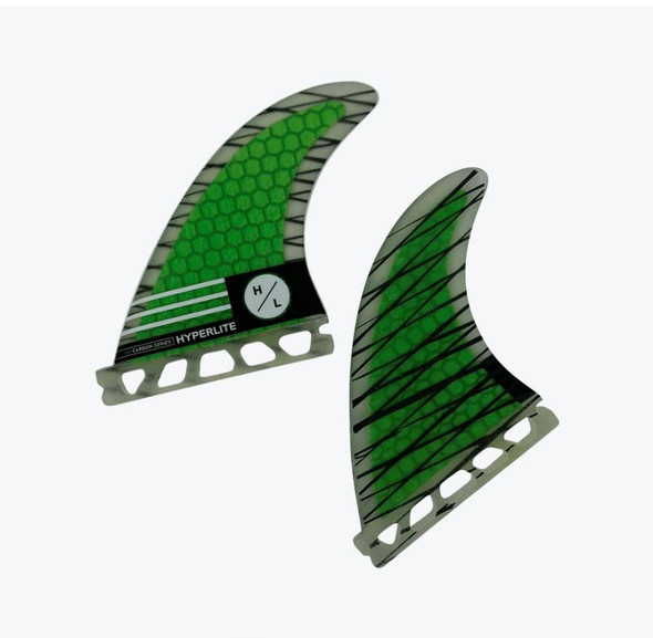 Hyperlite Riot Carbon Surf Fin Set