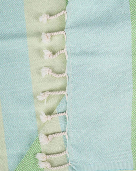 Sand Cloud Peppermint Herringbone Stripe Towel