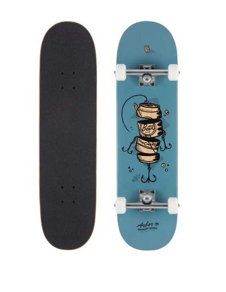 Arbor Street Whiskey 8.25 Upcycle Complete Skateboard