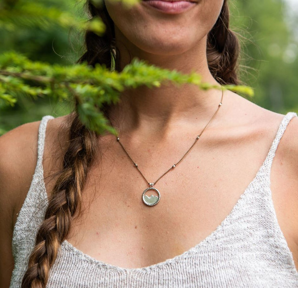 Bronwen Mountain Range Necklace