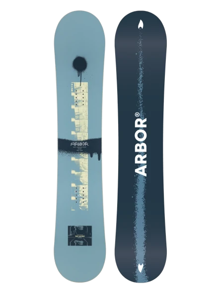 Arbor Men's Metal Machine Decon Snowboard