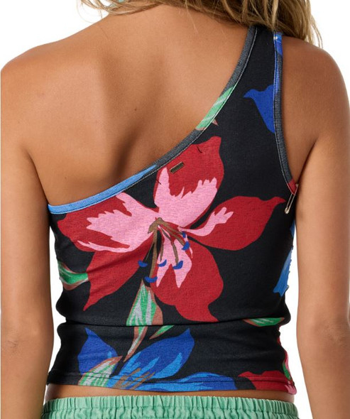 O'Neill Women's Celeste Floral One Shoulder Top