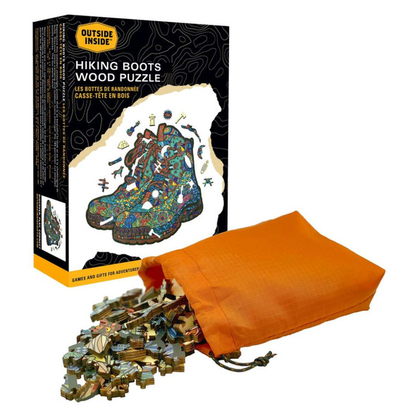 GSI Hiking Boots Wooden Puzzle