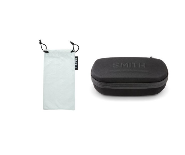 Smith Barra Sunglasses - Matte Ash Marble/ChromaPop Glass Polarized Opal Mirror
