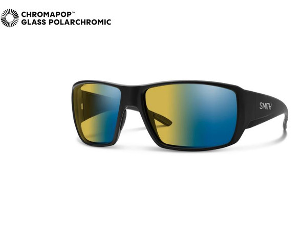 Matte Black | ChromaPop Glass Polarchromic Yellow Blue Mirror