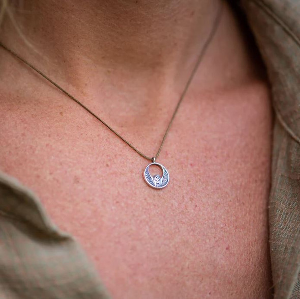 Bronwen Tiny Charm Necklace- Owl