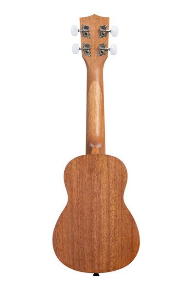 Kala Satin Mahogany Soprano Ukulele w/ Hawaiian Islands