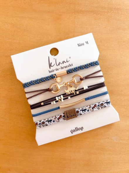 k'lani Gallop Hair Tie Bracelet