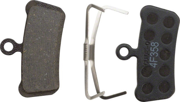 SRAM Guide, G2 &Avid Trail Disc Brake Pads (Quiet), Steel Backed Organic