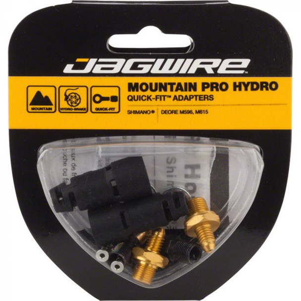 Jagwire Pro Disc Brake Hydraulic Hose Quick-Fit Adaptor for Shimano Deore 