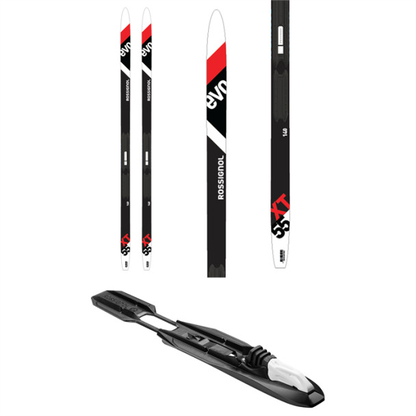 Rossignal Jr. EVO Action 55 Touring  XC Skis w/ Jr.Tour Step In