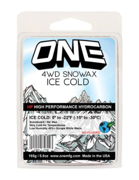 One 4WD High Performance Hydrocarbon- Ice Cold Wax 5.8oz