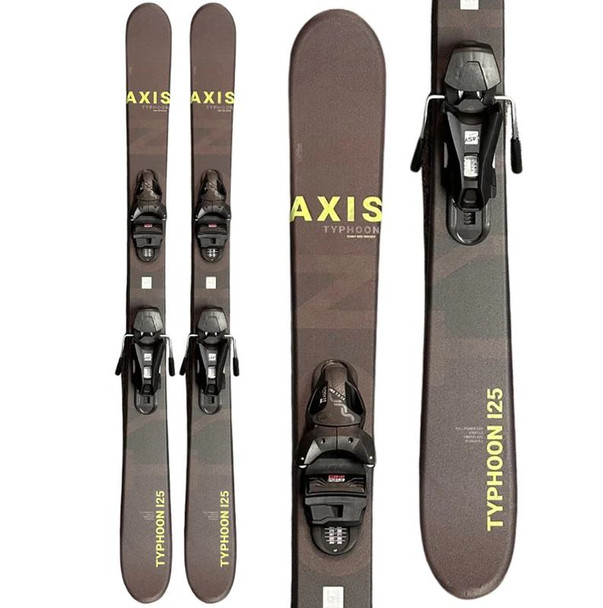 Axis Typhoon Jr. Ski w/Tyrolia  SLR 7.5 GW Binding  2024