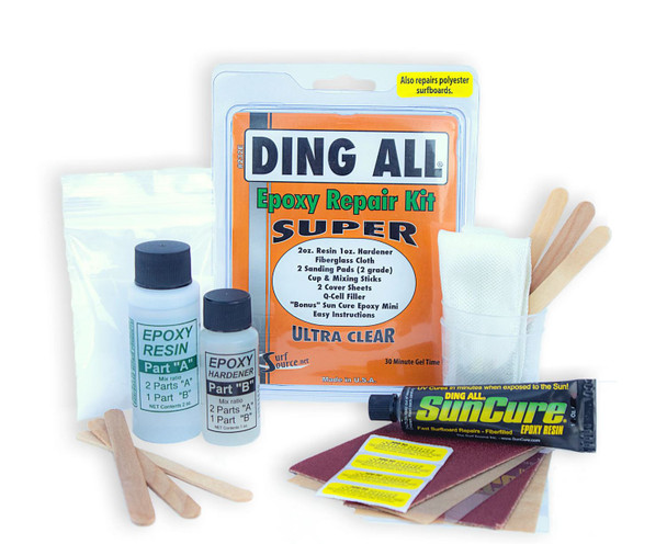 Ding All Super Epoxy Repair Kit