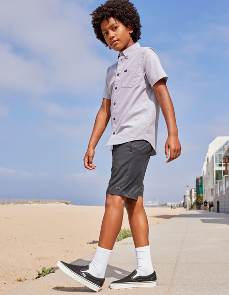 RVCA Boy's Back In Hybrid Short