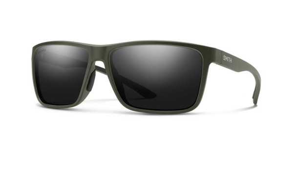 Smith Riptide Sunglasses -Matte Moss/ChromaPop Polarized Black