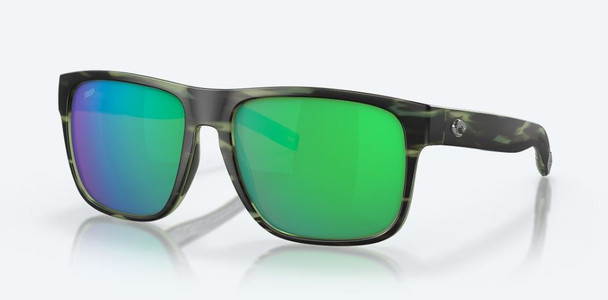 Costa Spearo XL Sunglasses - Matte Reef w/Green Mirror 580P