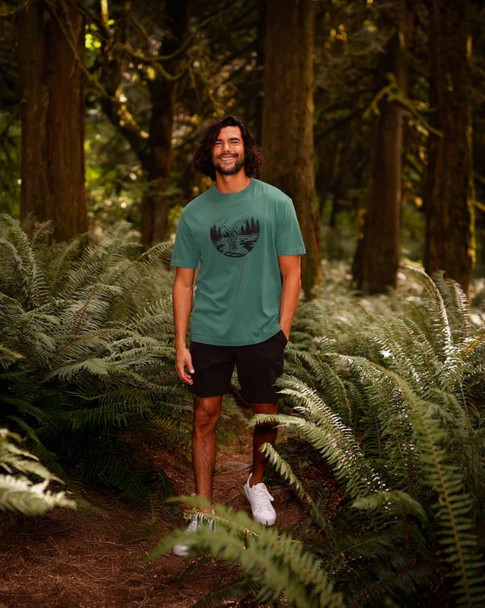 Tentree Men's Regenerative Lake Life Portal T-Shirt