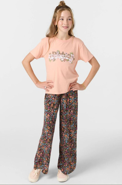 O'Neill Girl's Flora Flora Short Sleeve Tee