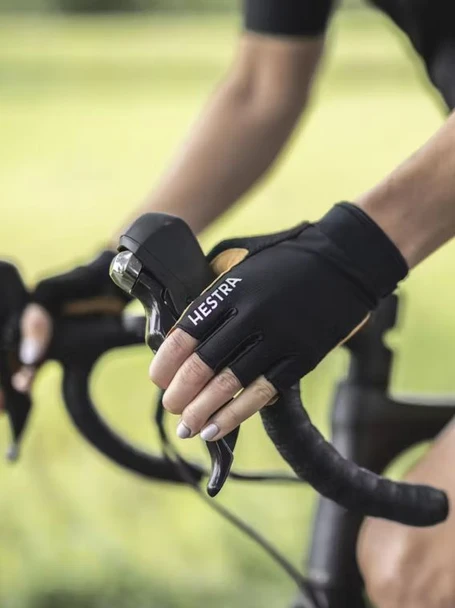 Hestra Bike Guard D30 Short 5 Finger Bike Glove Black 
