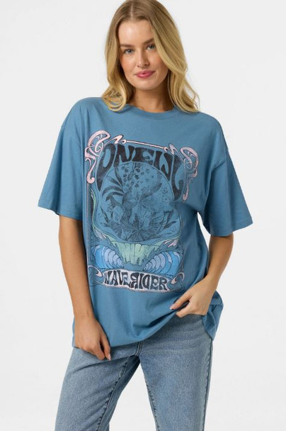 O'Neill Women's Wave Rider Oversized Tee