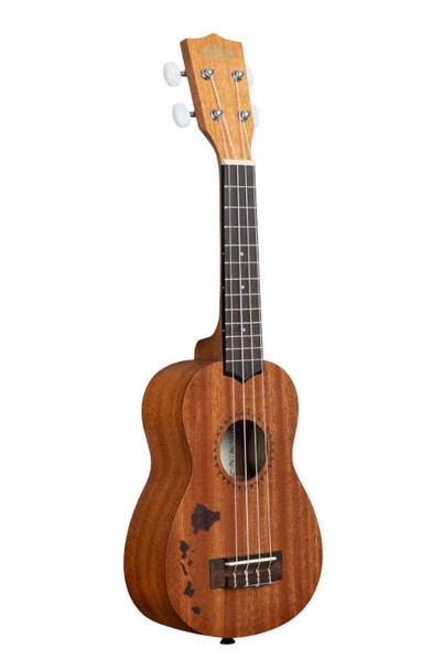 Spring '26 Season
Satin Mahogany Soprano Ukulele w/ Hawaiian Islands