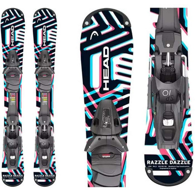 Head Razzle Dazzle 94cm Skiboard Snowblades w./Tyrolia Bindings