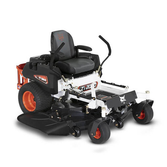 Bob ② ① ③ Bobcat ZT2048SA Zero-Turn Mower