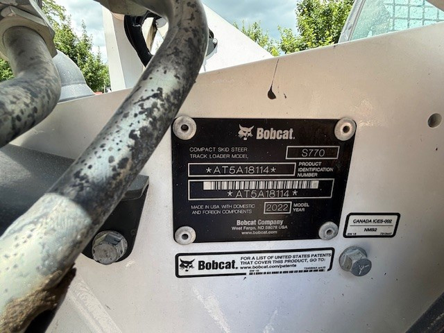 2022 Bobcat S770 Skid-Steer Loader-DS11446