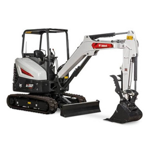 Bobcat E32 Compact Excavator (Extendable Arm)