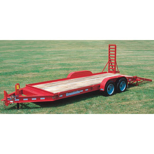 Cronkhite Raised Rail Deck Drop Deck Ramp Trailer 2960