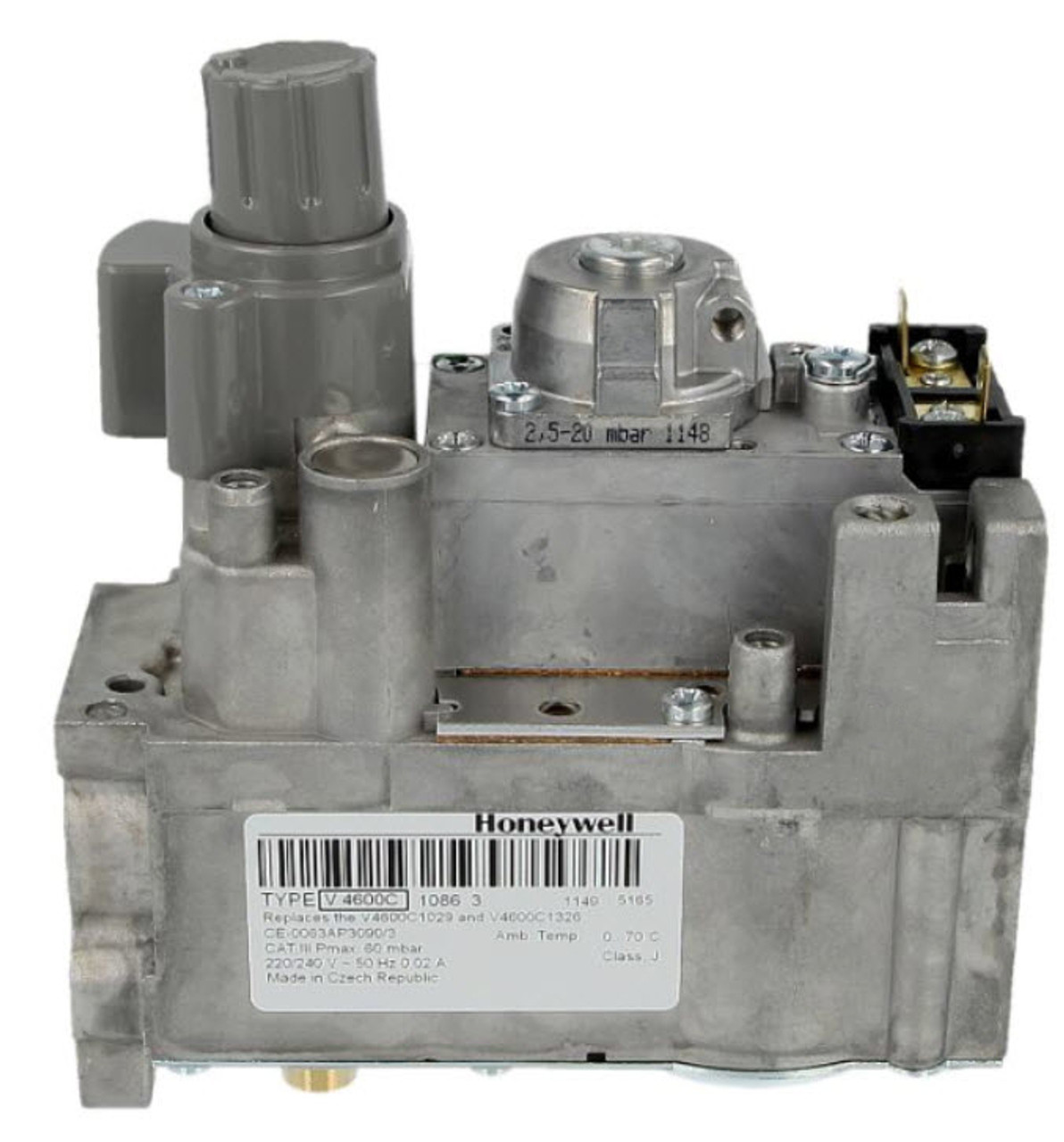 Gas Control Block Honeywell V4600c1086u