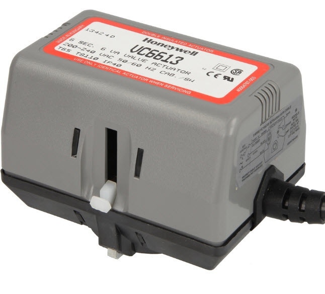 Honeywell VC 6613 ZZ 00 actuator 230V/50Hz, cable connection