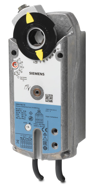 Siemens GMA166.1E Rotary air damper actuator