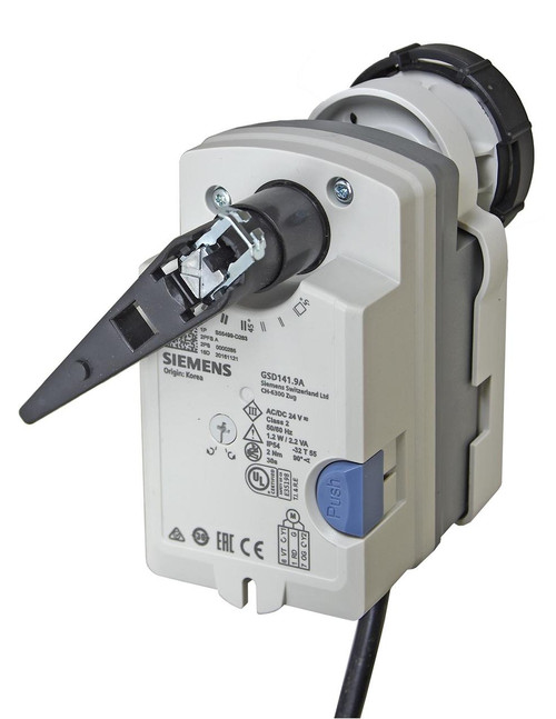 Siemens GSD141.9A Rotary actuators for ball valves