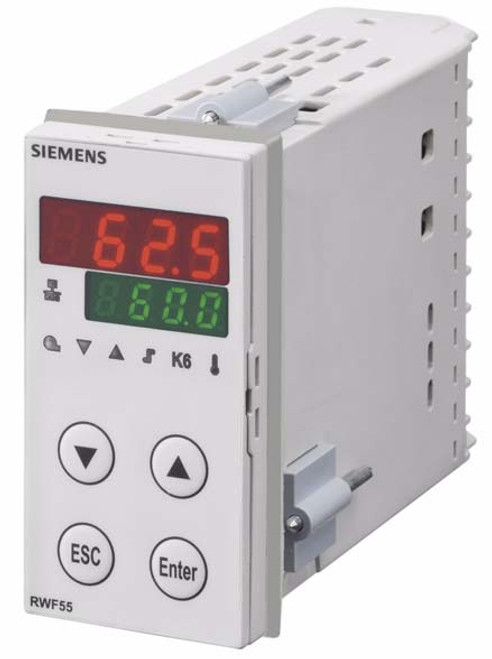 Siemens RWF55.50A9 Universal controller, 96x48mm, 3-pos output, analog output and Modbus