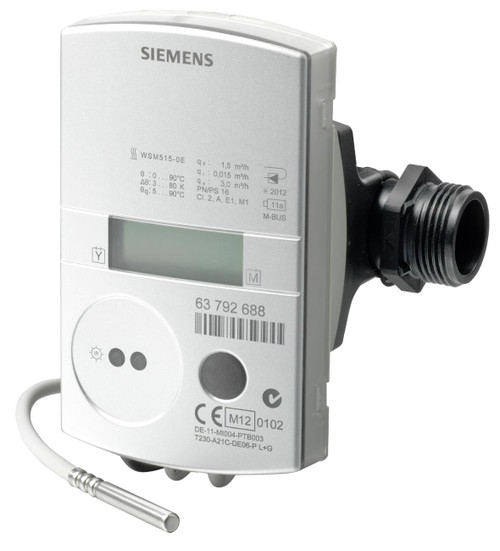 Siemens WSM506-BE, S55561-F194, Ultrasonic heat meter