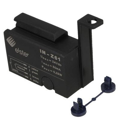 Pulse encoder IN-Z61, conversion kit gas meters BK G2.5 - BK G100, with plug