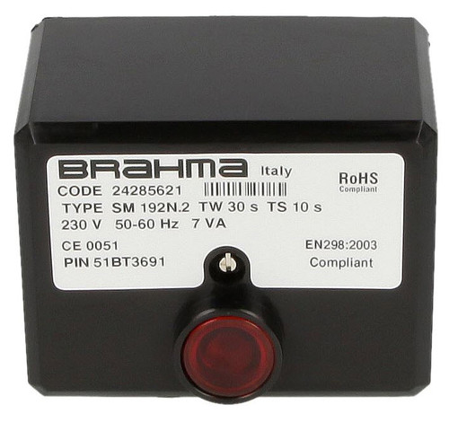 Brahma SM192.2, 24285621 burner control box