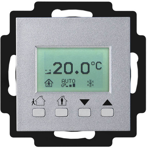 WRF06 LCD RC DI4 temp RS485 Modbus ltype1 aluminium