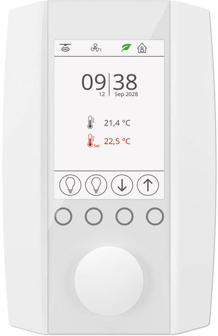 NOVOS 7 white CO2+VOC temp_rH RS485 BACnet (MS/TP)