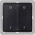 Switch 4-channel light 55x55 anthracite